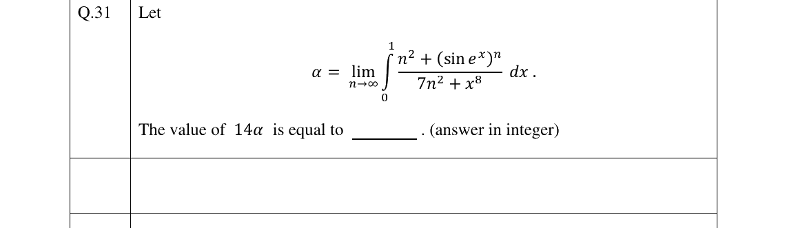 GATE 2026 MA question 31