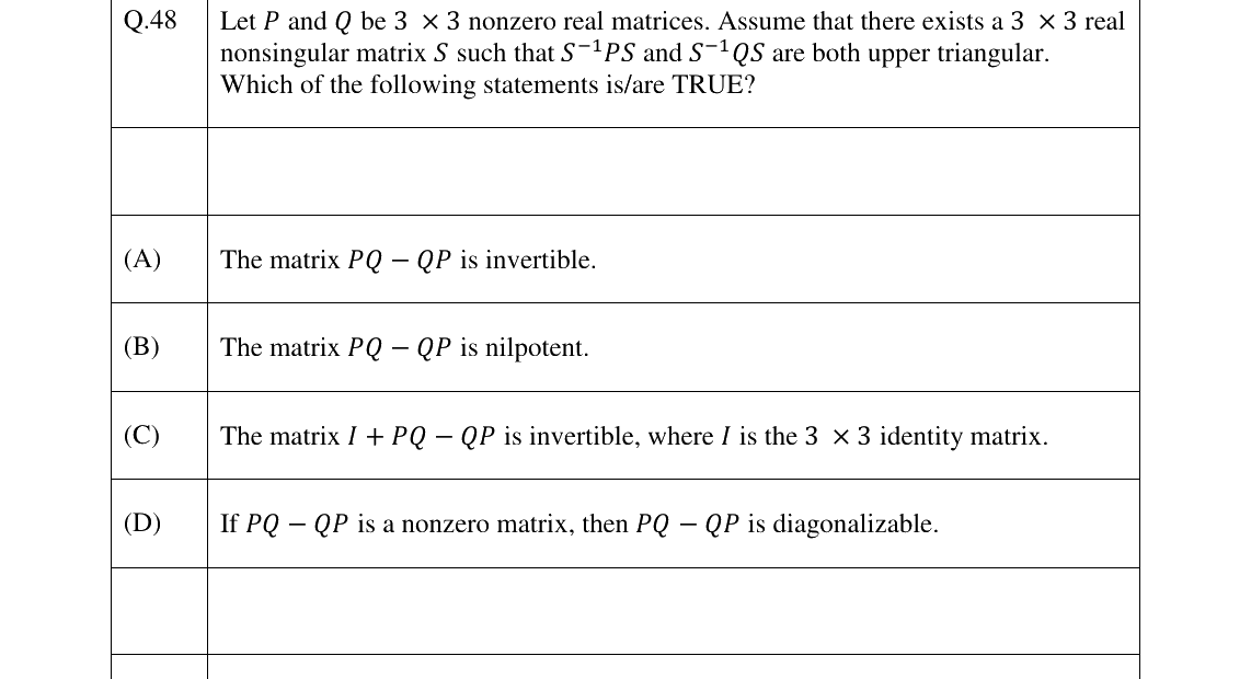 GATE 2026 MA question 48