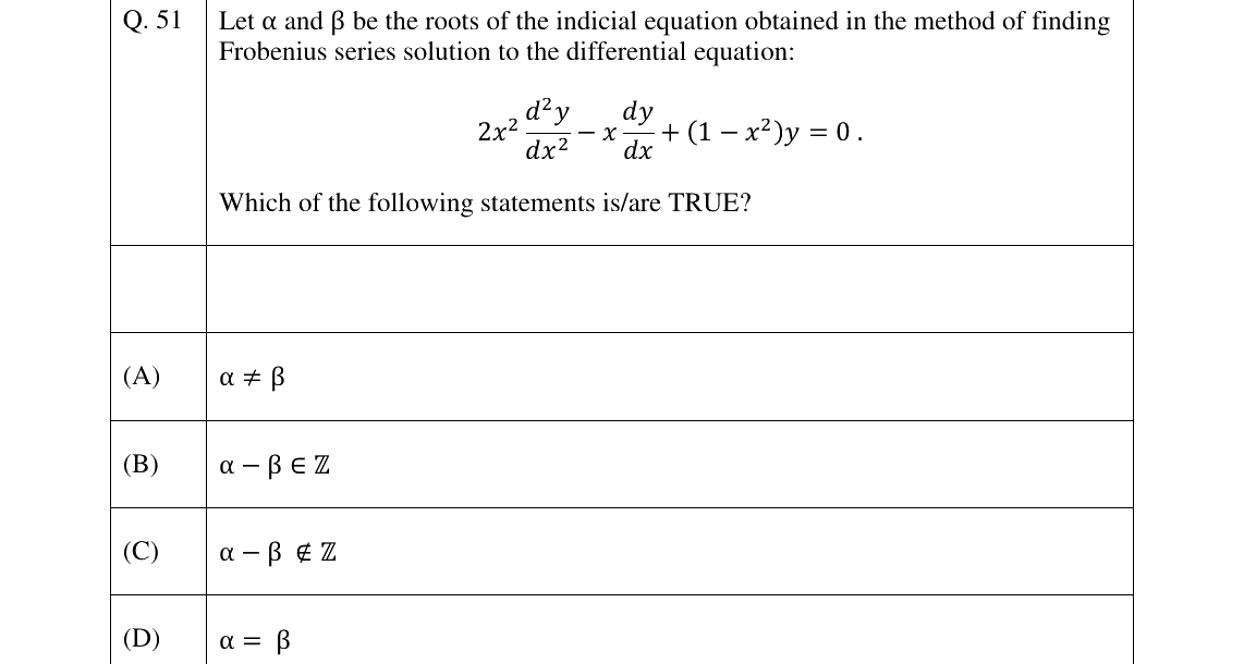 GATE 2026 MA question 51