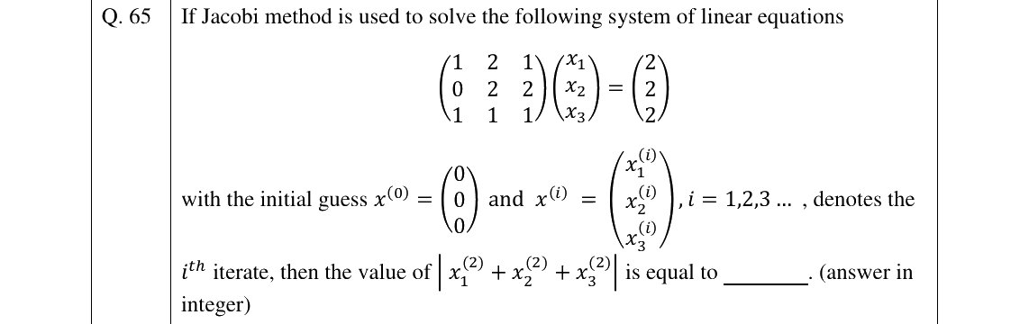 GATE 2026 MA question 65