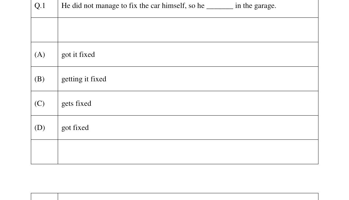 GATE 2023 ME question 1