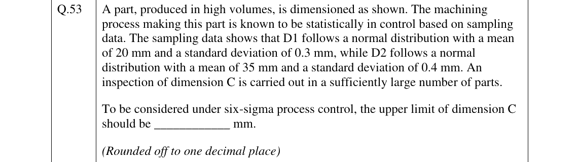 GATE 2023 ME question 53
