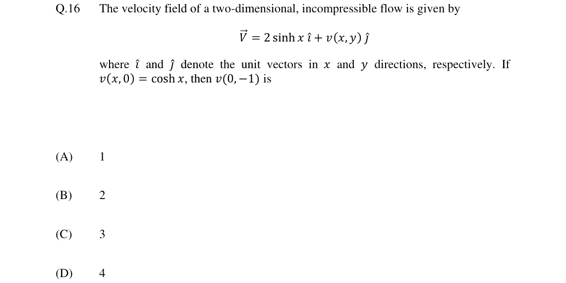 GATE 2024 ME question 16