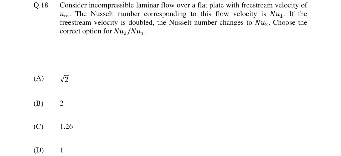 GATE 2024 ME question 18