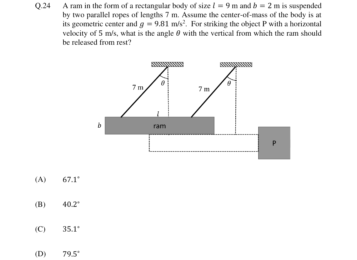 GATE 2024 ME question 24