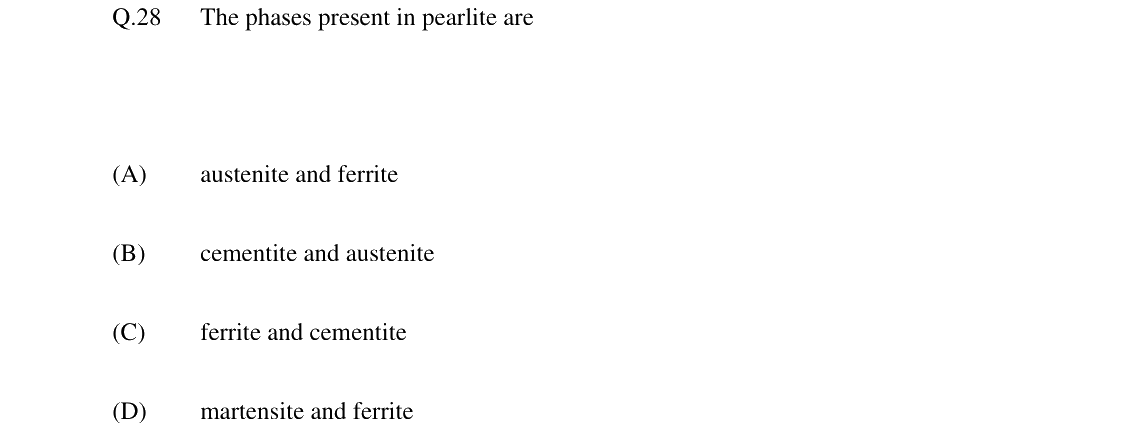 GATE 2024 ME question 28