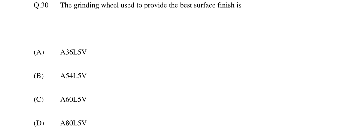 GATE 2024 ME question 30