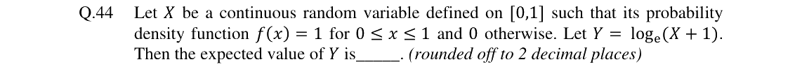 GATE 2024 ME question 44