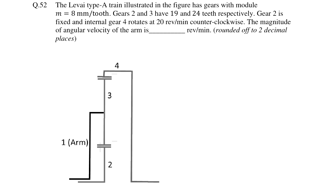 GATE 2024 ME question 52