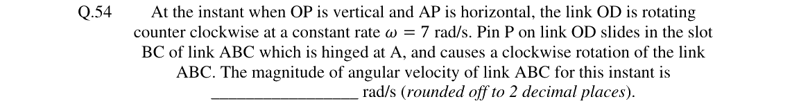 GATE 2024 ME question 54