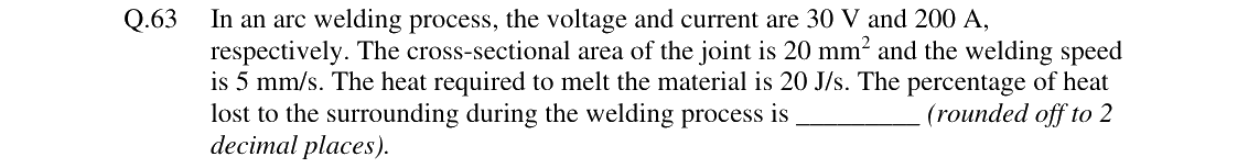 GATE 2024 ME question 63