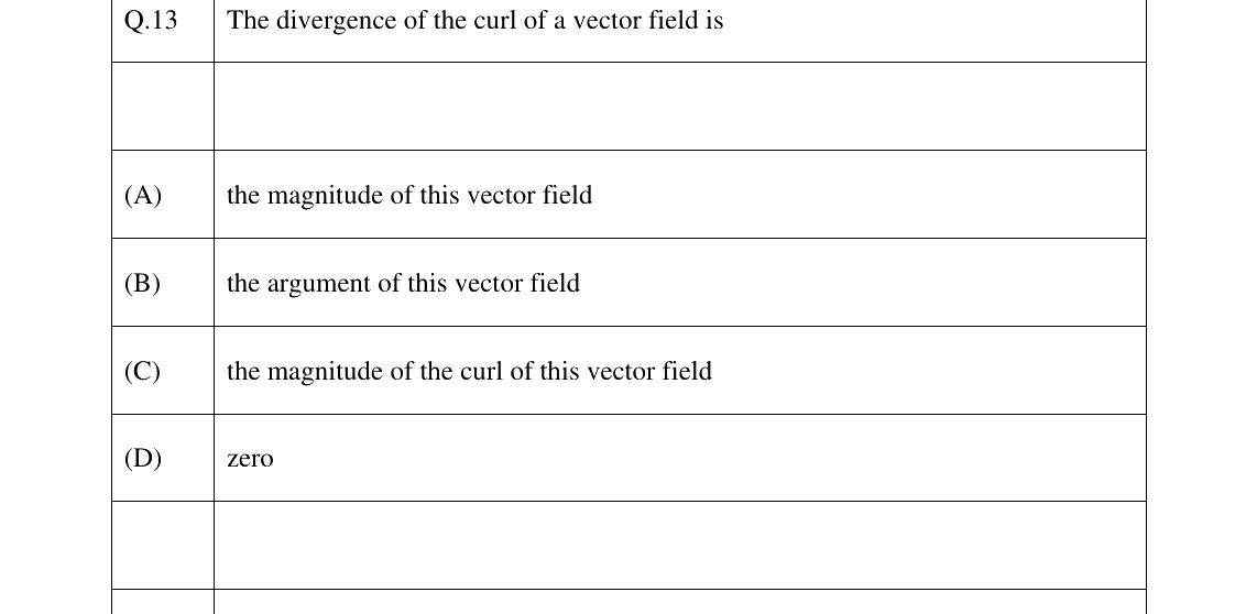 GATE 2025 ME question 13