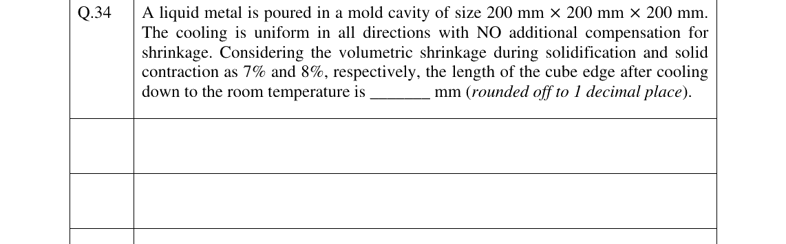 GATE 2025 ME question 34