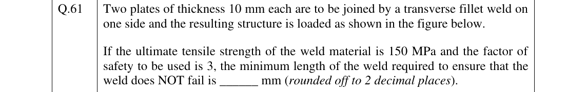 GATE 2025 ME question 61
