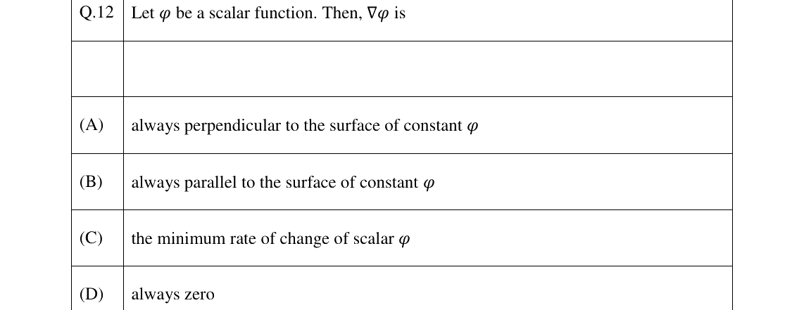 GATE 2026 ME question 12