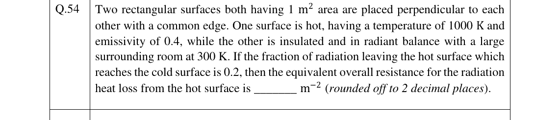 GATE 2026 ME question 54
