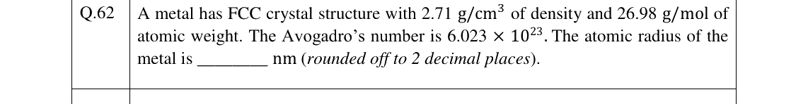 GATE 2026 ME question 62