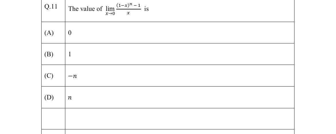 GATE 2022 MN question 11