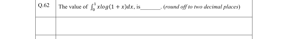 GATE 2022 MN question 62