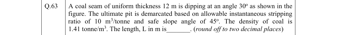 GATE 2022 MN question 63