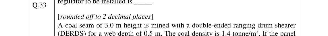 GATE 2023 MN question 33