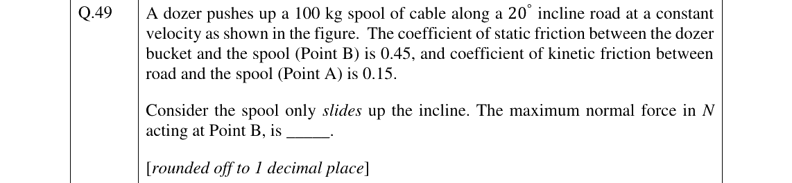 GATE 2023 MN question 49