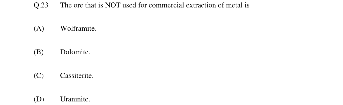 GATE 2024 MN question 23