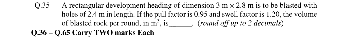 GATE 2024 MN question 35