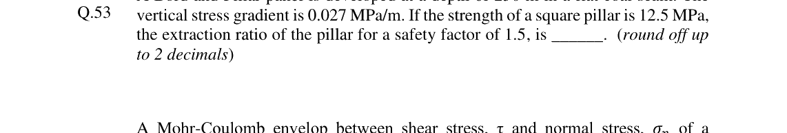 GATE 2024 MN question 53