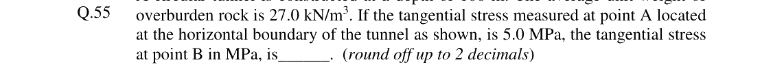 GATE 2024 MN question 55
