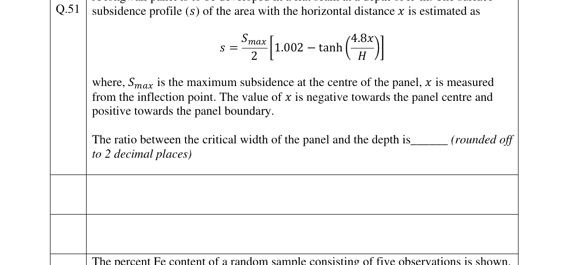 GATE 2025 MN question 51