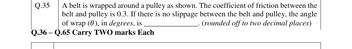 GATE 2026 MN question 35