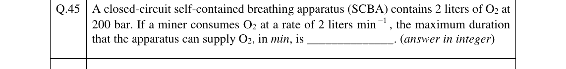 GATE 2026 MN question 45