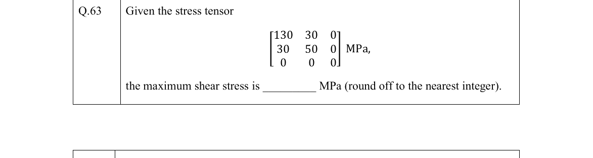 GATE 2022 MT question 63