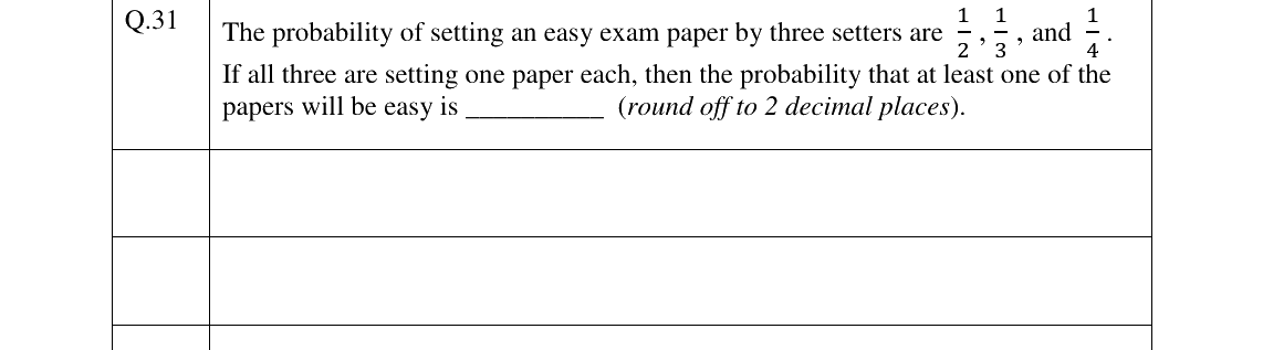 GATE 2023 MT question 31