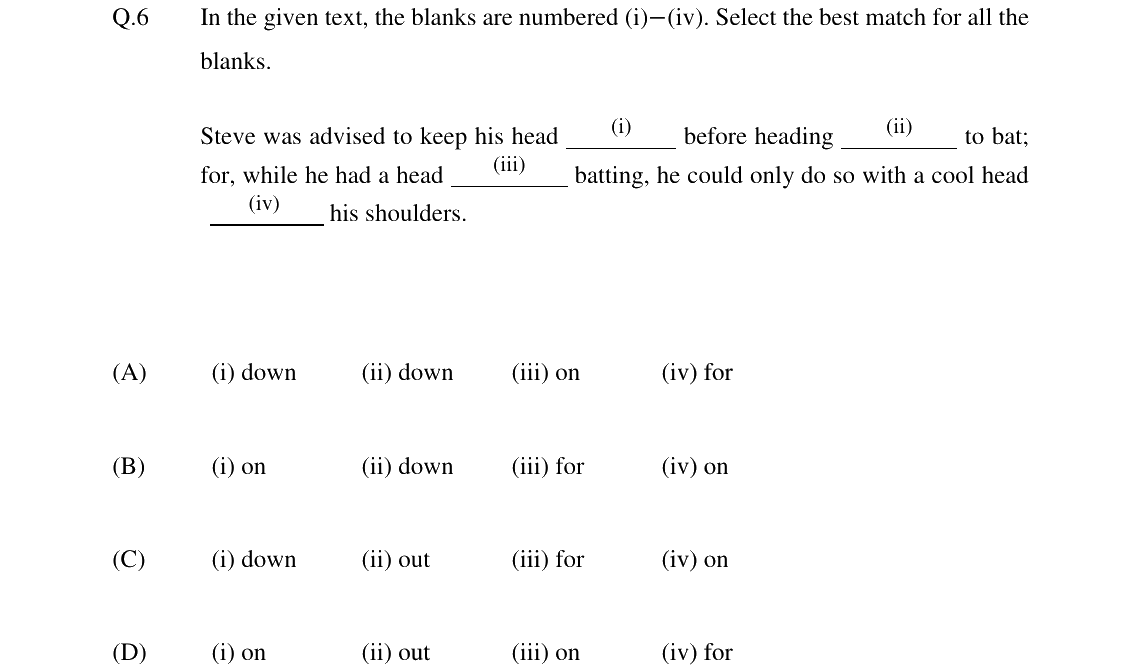 GATE 2024 MT question 6