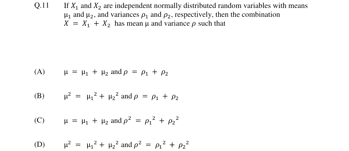 GATE 2024 MT question 11