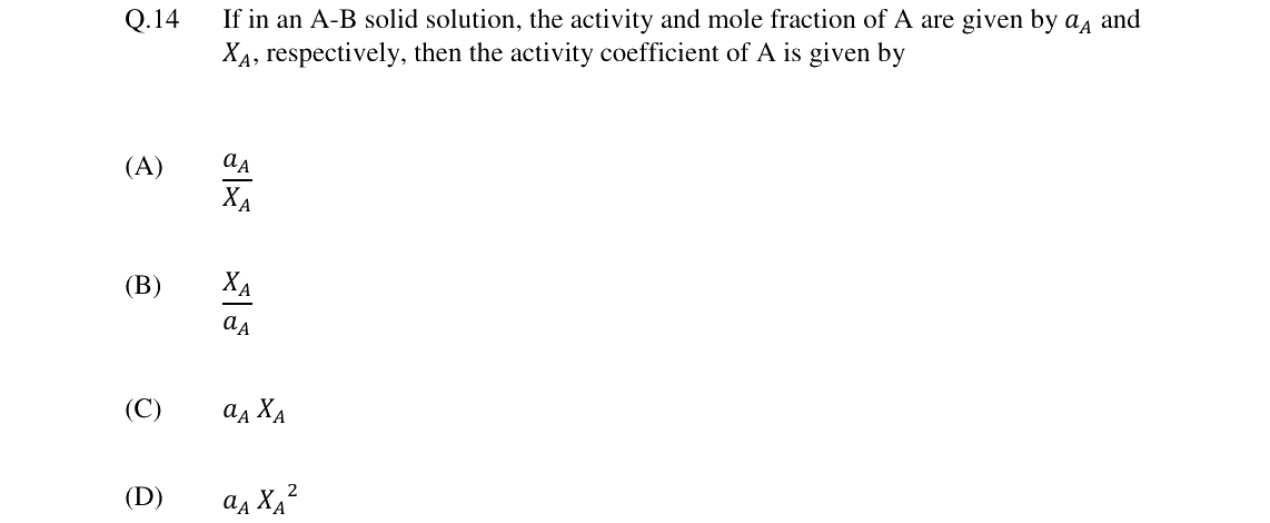GATE 2024 MT question 14