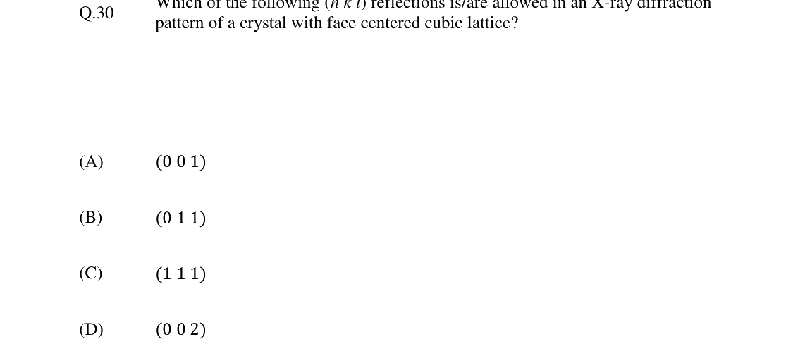 GATE 2024 MT question 30