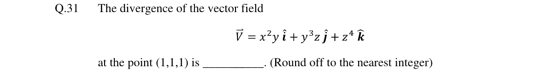 GATE 2024 MT question 31