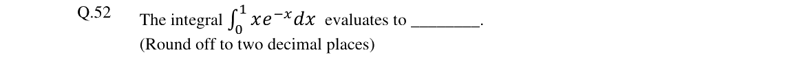 GATE 2024 MT question 52