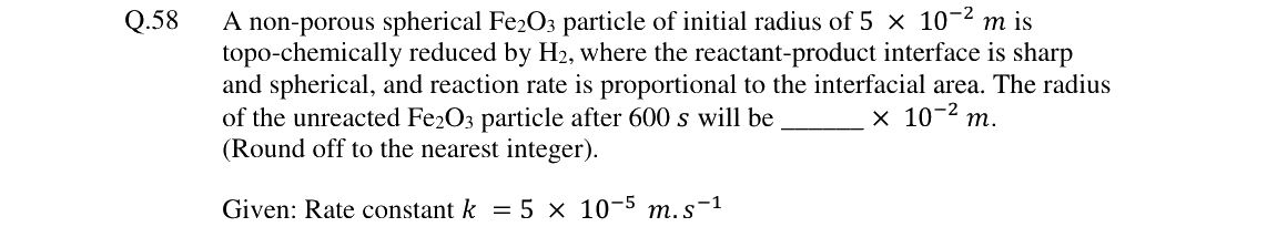 GATE 2024 MT question 58
