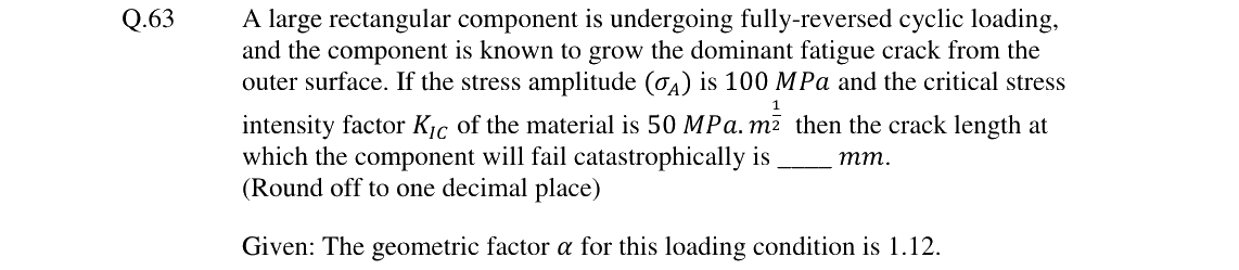 GATE 2024 MT question 63