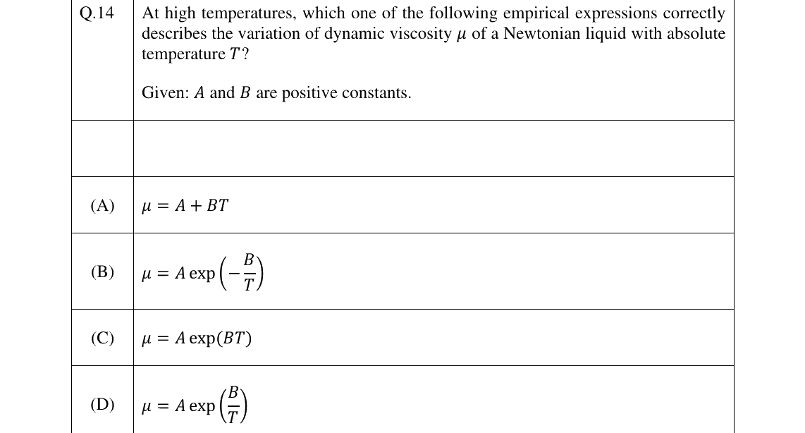 GATE 2025 MT question 14