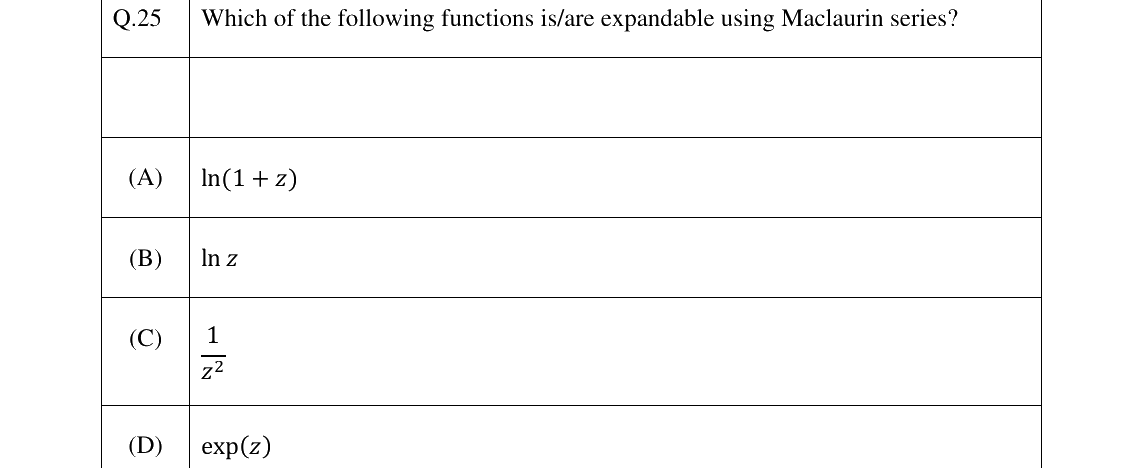 GATE 2025 MT question 25