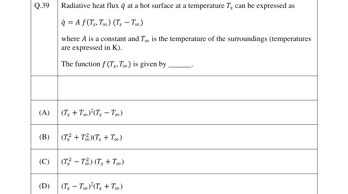 GATE 2025 MT question 39