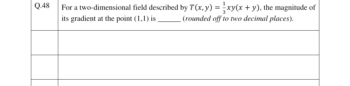 GATE 2025 MT question 48