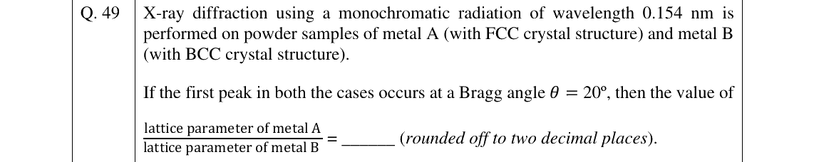 GATE 2025 MT question 49