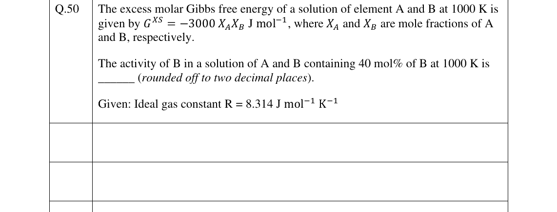 GATE 2025 MT question 50
