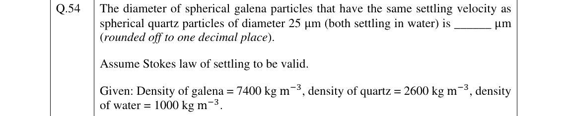 GATE 2025 MT question 54